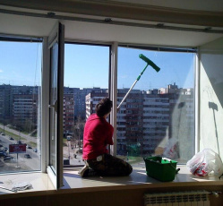 Мытье окон в однокомнатной квартире Валуйки